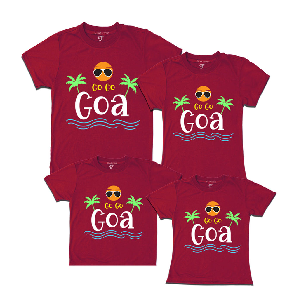 go go goa tshirts Matching Family T shirts family vacation t shirts
