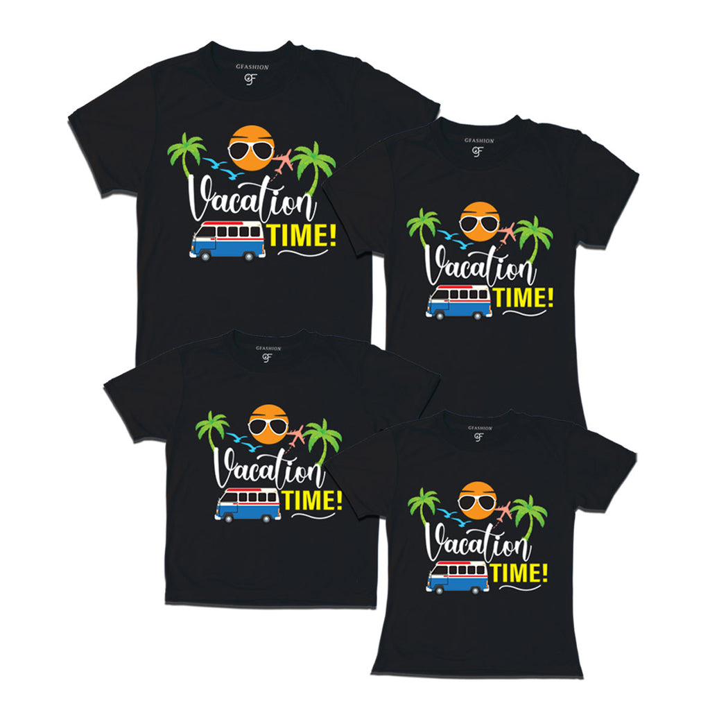 Vacation Time T-Shirts | Family Get Together T-Shirts | Friends Group T- Shirts – Gfashion